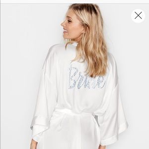 Victoria’s Secret Bride Satin Robe